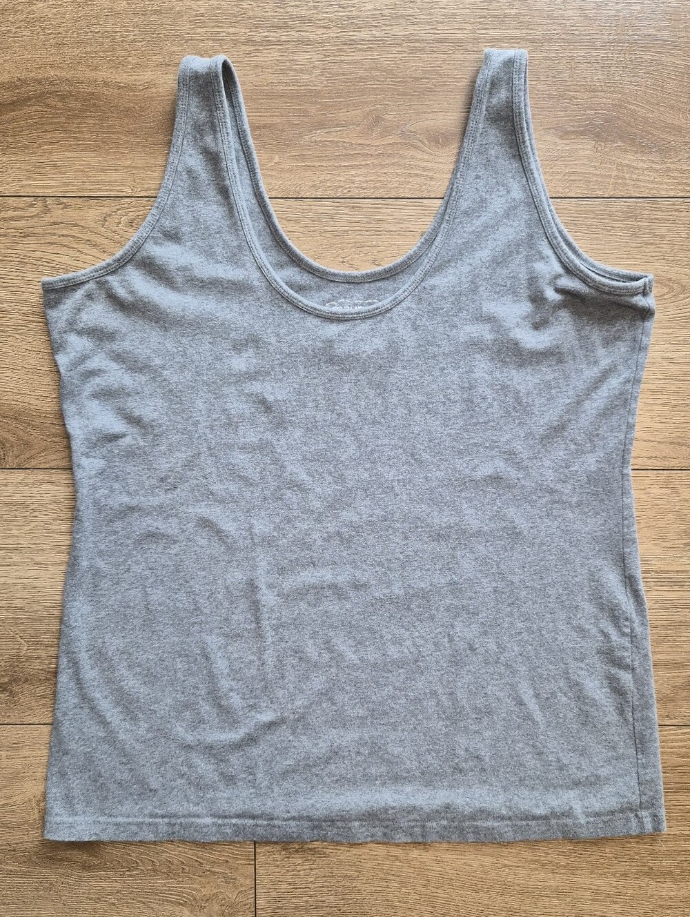 [EUC] Maurices Heather Grey Scoop Neck Tank Top Basic Cami Camisole Size XXL